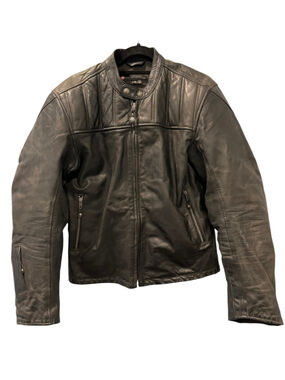 Roland Sands Design Enzo Leather Armored Motorcycle Jacket M Mens Medium RSD